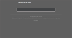 Desktop Screenshot of instrcuture.com